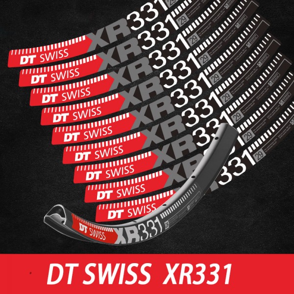 Mountain Bicycle Wheels MTB Rim Decal Stickers for DT SWISS XR331 mtb wheel sticker 